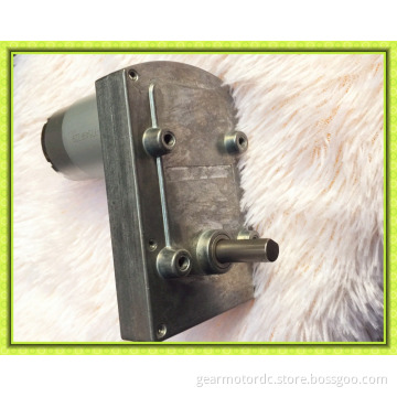 Metal gearbox 10rpm high power dc square geared motor